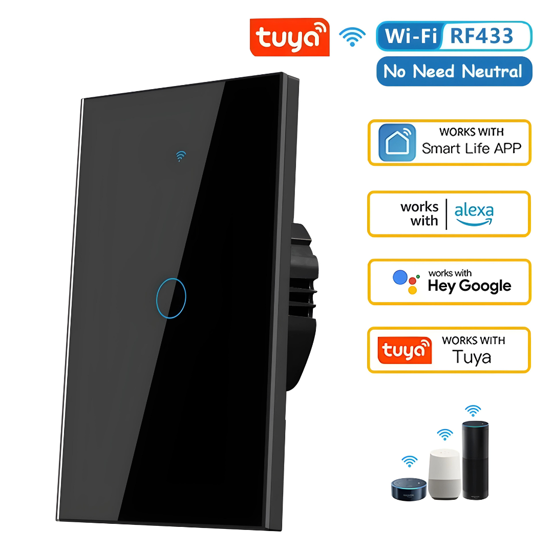 WiFi Smart Wall Switch with Voice Control