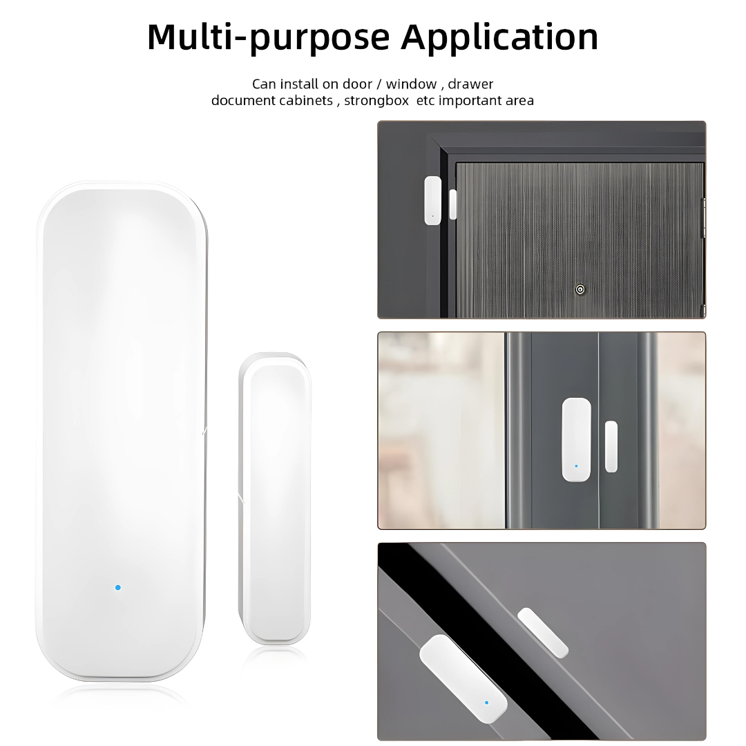 WiFi Smart Door and Window Sensor Alarm