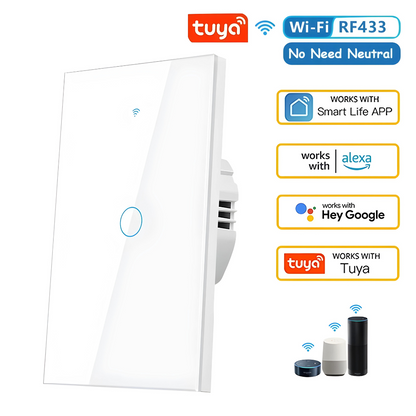 WiFi Smart Wall Switch with Voice Control