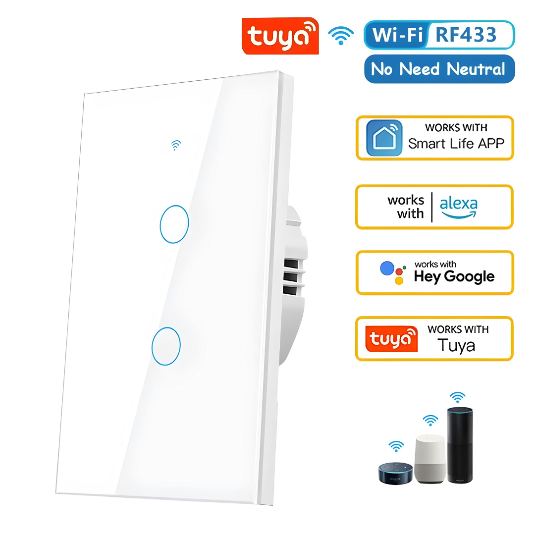 WiFi Smart Wall Switch with Voice Control