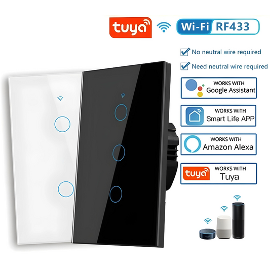 WiFi Smart Wall Switch with Voice Control